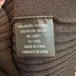 Skull Cashmere Kaydon Ribbed Knit Fitted Full Zipper Goth Punk Midi Dress Size S Photo 12