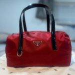 Prada  Women's Red and Black Bag Photo 0