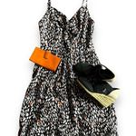 Ecowish NWT- Tie Front Print Dress- Size Medium Photo 5