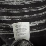 Revolve Chaser 100% Linen Lace Up Black and White Striped Sweater long sleeve XS Photo 7