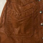 Free People Come A Little Closer Faux Suede Skirt Photo 3