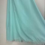 Vintage Barbizon Nightgown Prairie Dress Sz Large Light Blue Floral Embroidered Photo 13