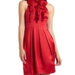BCBG Maxazria ruffled halter neck dress Photo 2