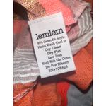 Lemlem Striped Off the Shoulder Mini Dress Tiered Fringed Hem Boho Size L READ Photo 11