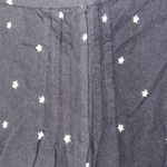 Sonoma  Black‎ Tank Top with White Star Pattern Size M Photo 3