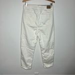 American Eagle  Outfitters white Mom Straight Jeans size 10‎ Photo 9