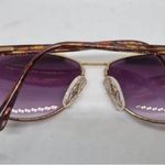 Vintage PALOMA PICASSO 3778 48 sunglasses 80s optyl purple Photo 3