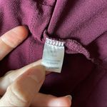 Charming Charlie Burgundy Draped V Neck Mini Dress Small Photo 4