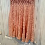 Jodi Kristopher  Pink Lace Dress Size‎ Small Photo 4