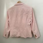 Banana Republic  Linen Blend Blazer Womens 6 Pink Shrunken Jacket Office Classic Photo 1