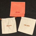 Cult Gaia  Coral and Cream Pouch Trio Photo 0