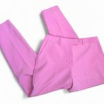 Elie Tahari Pink Womens Trousers Size 10 Flat Front Straight Leg Pockets Photo 0