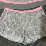 Vera Wang Simply Vera Sleep Set Women's Large Gray Leopard Print Tank & Shorts Photo 2