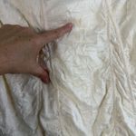 Vtg Y2K SURREALIST Sz 4 Maxi Skirt Foldover Waist Ruched Flared Cottage Boho Photo 3