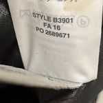 J.Crew Coat Women size 4 Black Tan Stadium Cloth Nellie Gori Wool Blend Utility Photo 11