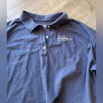 Aerie Navy Blue Cropped Polo Shirt Photo 6