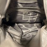 Banana Republic  Leather Top Handle Magnetic Closure Hobo Bag Gray taupe color Photo 5