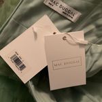 Mac Duggal  20530 Green Strapless Ruffle Gown with Feathers 4 Photo 11