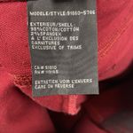 Tribal Pants Womens Size 4 Red Black Denim Slim Straight Stretch Animal Print Photo 5