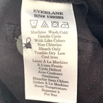 Everlane NEW The Organic Wide-Leg Pant in Black Photo 9