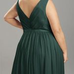 David's Bridal AW Gwyneth Bridesmaid Prom Formal Special Occasion Wedding Guest Dress, 6, Green Photo 1