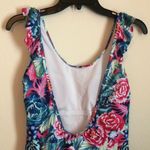 One Piece NEW Floral Cheeky Ruffles  Bathing suit Photo 3