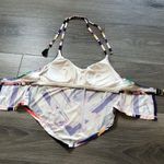 Trina Turk  Handkerchief Halter Top Tankini Multicolor Floral Womens Size Small Photo 4