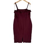 Nine Britton Arianca Merlot Midi Dress Sleeveless size 1X Photo 8