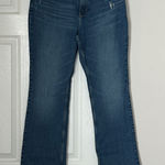 Wrangler Women's  Dark Wash High Rise Bold Boot Jeans Size 14 Length 34 Photo 0