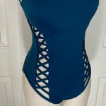 Red Carter Crisscross strap one piece swimsuit by , New ladies small bathing suit Photo 9