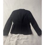 Banana Republic Stretch Petite 2P Black Blazer Office Career Wool Old Money Photo 4