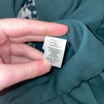 1. State  green floral mini dress with mesh sleeves  Photo 4