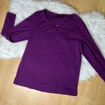 Rafaella  long sleeve purple classy casual top / blouse women plus size 1X Photo 1