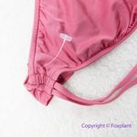 Seafolly NEW Ruffled Side-Tie Hipster Bikini Bottom Swimwear in pink, US size 8 Photo 9