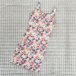 Ann Taylor  Floral Sleeveless Square Neck Sheath Dress Photo 2