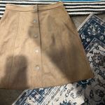 Wilfred  FREE ARITZIA CARMEN FAUX SUEDE MINI SKIRT WITH SNAP FRONT CLOSURE size 2 Photo 9
