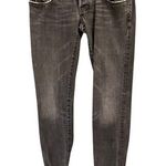Dsquared2 Gray Coal Miner Selvedge Jeans Size 42 US 6 28 Cuffed Selvege Photo 0
