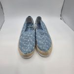 Kinetic Energy Lightweight Embroidered Slip Ons NWOT Sz 10 Blue Photo 1