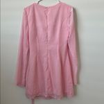 Beginning Boutique  Lucy Baby Pink Long Sleeve Mini Dress Size: 6 Photo 7