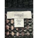J.Jill Pure Jill Sweater M/L Petite Marled Chunky Knit Cowl Neck Dolman Sleeve Photo 5
