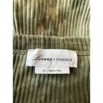 Lovers + Friends Lovers and Friend Green White Tie Dye Tie Front Crop Top Size Medium Photo 2