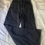 We The Free Benji Relaxed Wide Leg High Rise Flare Jeans Black 24 Boho Comfy Photo 0