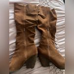 Charles David  Brown Suede Cowboy Boots Photo 4