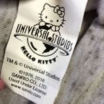 Hello Kitty Universal Studios  Short Sleeve Grey T-shirt Photo 3