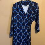Melly M chain linked dress small Blue Photo 2