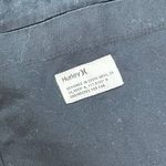 Hurley  Overalls Women's Size Medium Black 100% Cotton Front Zip Adjustable‎ Photo 7