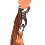 Hobo International Cognac Nubuck Leather Bucket Bag Shoulder Bag Purse Photo 2