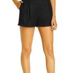 AQUA Lace Trim Shorts Photo 0