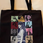 Taylor Swift  Black Eras Tour Tote Bag‎ Sold Out Photo 0