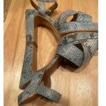 NY&C New York & Company Womens Adalia Platform, Square Heels, Rubber Outsole Blue Size 6 Photo 5